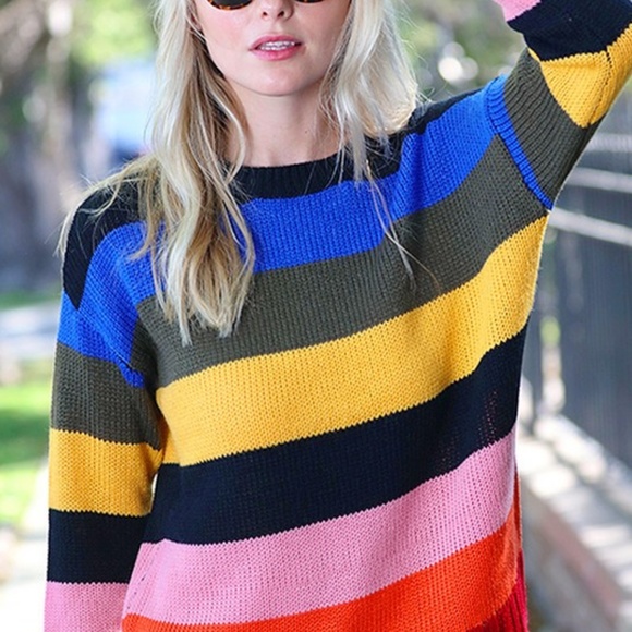 Color Me A Rainbow Sweater - Picture 2 of 3